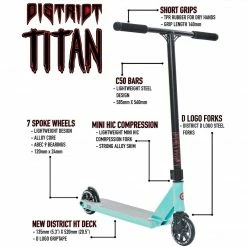 DISTRICT PRO SCOOTERS District Titan Pro Scooter 19 DISTRICT PRO SCOOTERS District Titan Pro Scooter