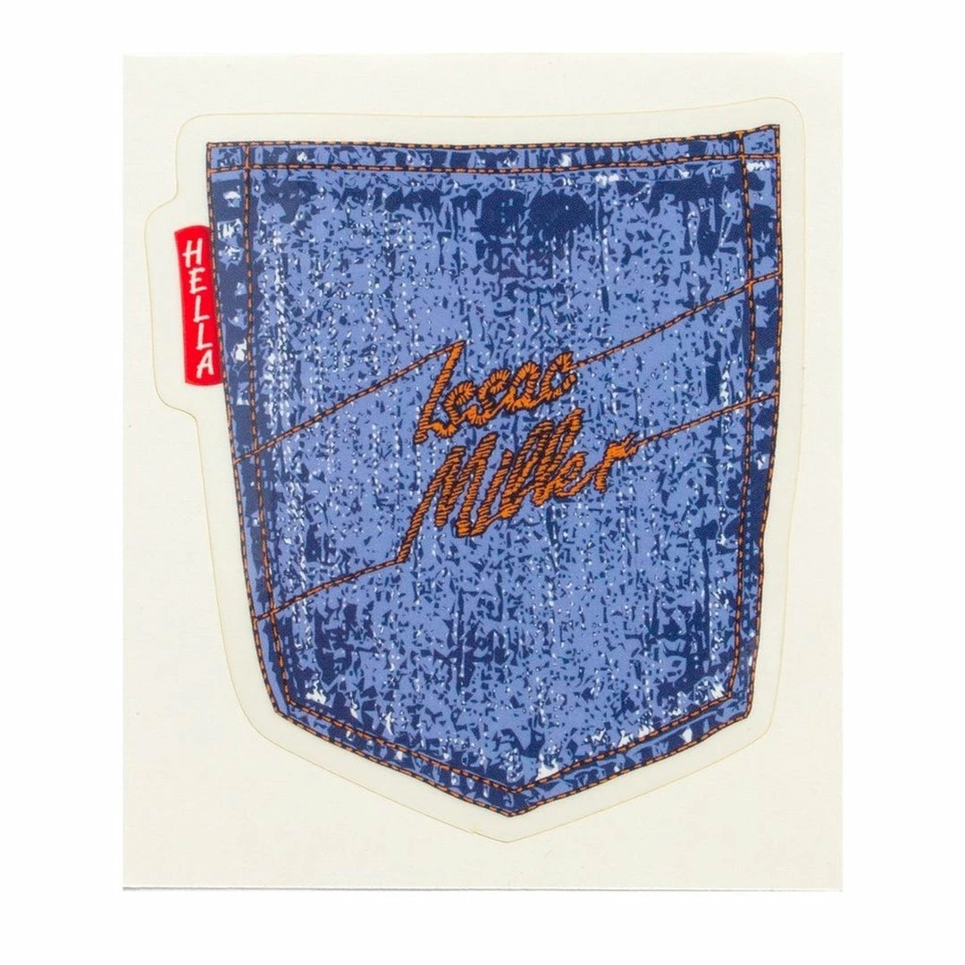 HELLA GRIP PRO SCOOTERS Hella Grip Sticker - Ishaack Denim 3 HELLA GRIP PRO SCOOTERS Hella Grip Sticker - Ishaack Denim